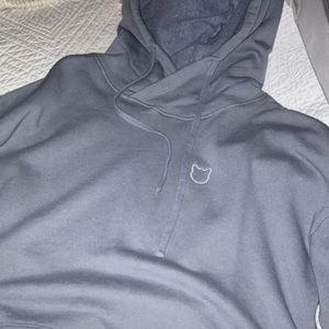 Kittenish Open Elbow Sweatshirt